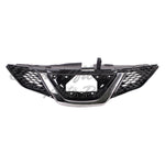 GRILLE FR PTD BLACK W/CHROME MOLDING W/O CAMERA — photo 1