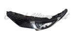 GRILLE FR PTD BLACK W/CHROME MOLDING W/O CAMERA — photo 3