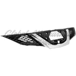 GRILLE FR PTD BLACK W/CHROME MOLDING/CAMERA — photo 3