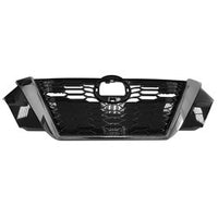 GRILLE FR BRIGHT BLACK DARK CHROME W/O CAMERA W/TOW COVER SR MODEL