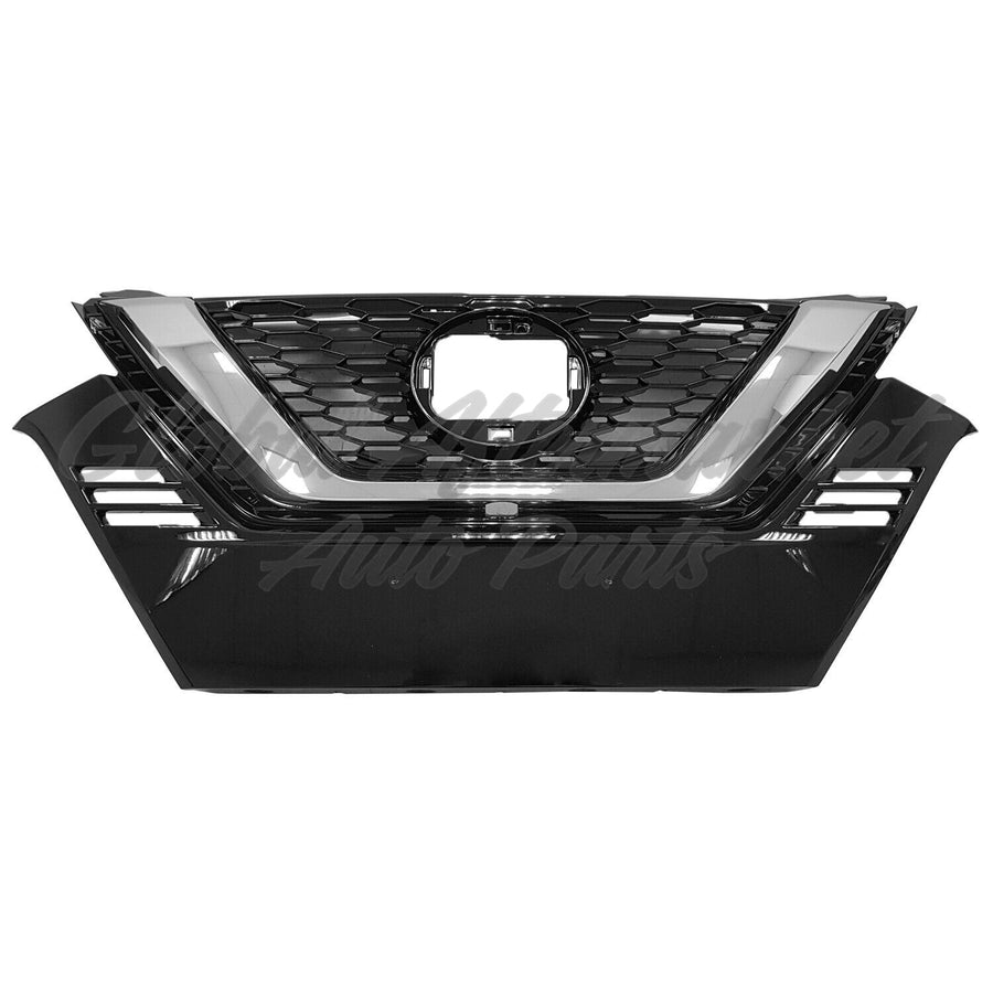 GRILLE FR BRIGHT BLACK W/ CHROME MOLDING/CAMERA SL MODELS