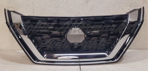 GRILLE FR GLOSS BLACK W/CHROME MOLDING W/O CAMERA US BUILT