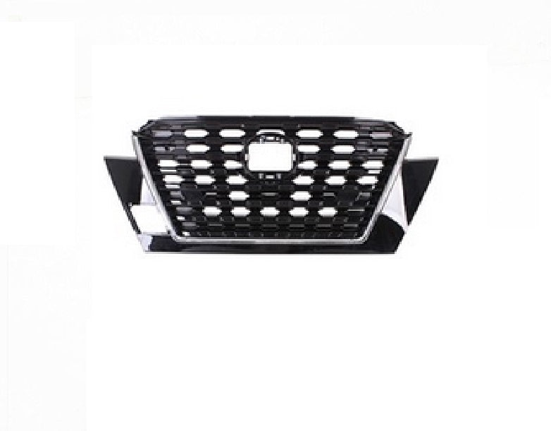 GRILLE FR PTD BLACK W/CHROME MOLDING W/O CAMERA S/ SV MODELS