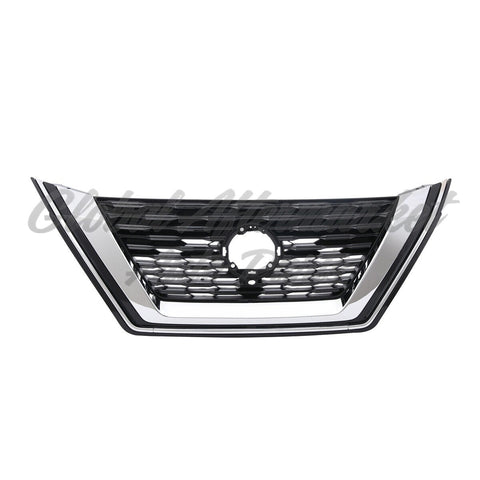 GRILLE FR GLOSS BLACK W/CHROME MOLDING W/O CAMERA JAPAN BUILT