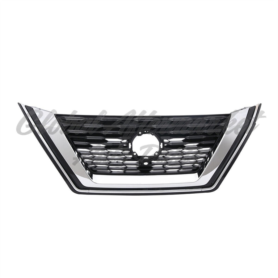 GRILLE FR GLOSS BLACK W/CHROME MOLDING W/O CAMERA JAPAN BUILT