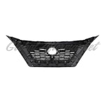 GRILLE FR GLOSS BLACK W/CHROME MOLDING W/O CAMERA JAPAN BUILT — photo 3