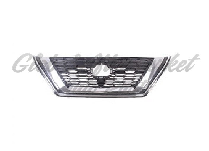 GRILLE FR GLOSS BLACK W/CHROME MOLDING /CAMERA JAPAN BUILT