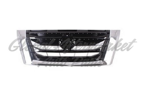GRILLE FR PTD BLACK BARS W/CHROME OUTER MOLDING EXCLUDE 23-25 ROCK GREEK MODELS