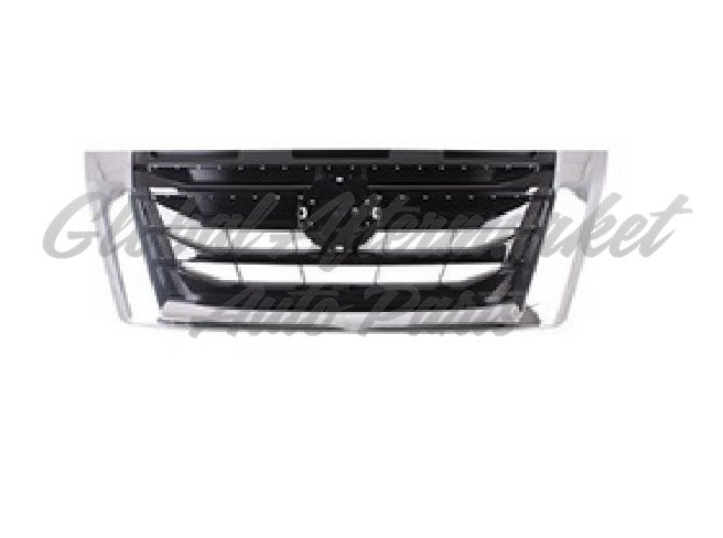 GRILLE FR PTD BLACK BARS W/CHROME OUTER MOLDING EXCLUDE 23-25 ROCK GREEK MODELS