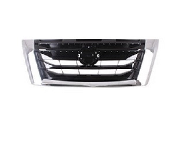 GRILLE FR PTD BLACK BARS W/CHROME OUTER MOLDING EXCLUDE 23-25 ROCK GREEK MODELS