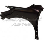 FENDER FR RH STEEL W/ROCK CREEEK PKG W/O SIDE LAMP HOLE — photo 2