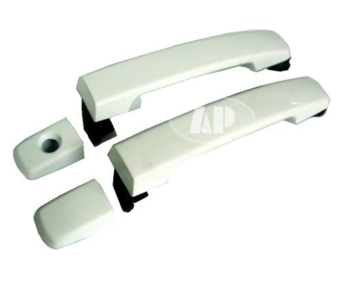 DOOR HANDLE FR LH OUTER PTM BLACK W/O OFFROAD