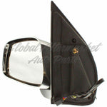DOOR MIRROR LH POWER EXTENDED CAB LE CHROME — photo 2