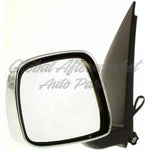 DOOR MIRROR LH POWER EXTENDED CAB LE CHROME — photo 3
