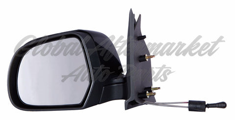 DOOR MIRROR LH MANUAL S MODEL TEXTURED