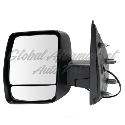 DOOR MIRROR LH POWER TEXTURED HTD W/O TOW