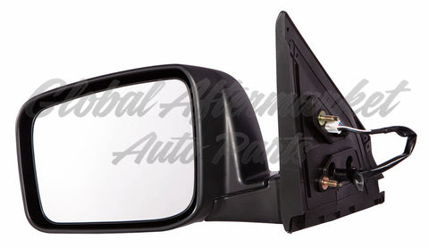 DOOR MIRROR LH POWER HTD PTM
