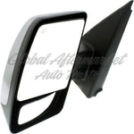 DOOR MIRROR LH POWER CHROME HTD — photo 3