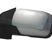 DOOR MIRROR LH POWER CHROME SV W/O TOW