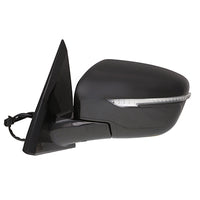 DOOR MIRROR LH POWER HTD MANUAL FOLDING W/SIGNAL W/O CAMERA PTM
