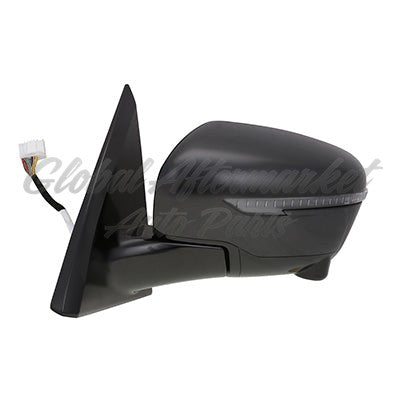 DOOR MIRROR LH POWER HTD MANUAL FOLDING W/SIGNAL/CAMERA/MEMORY