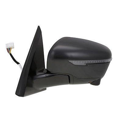 DOOR MIRROR LH POWER HTD MANUAL FOLDING W/SIGNAL/CAMERA/MEMORY