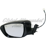 DOOR MIRROR LH POWER HTD W/CHROME BASE/PTM COVER/SIGNAL USA BUILT — photo 1