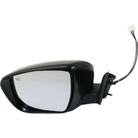 DOOR MIRROR LH POWER HTD W/CHROME BASE/PTM COVER/SIGNAL USA BUILT