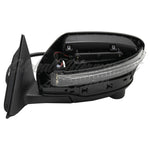 DOOR MIRROR LH POWER HTD WITH SIDE VIEW CAMERA/TURN SIGNAL/NON-PAINTABLE BLACK CAP — photo 3