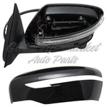 DOOR MIRROR LH POWER HTD WITH SIDE VIEW CAMERA/TURN SIGNAL/NON-PAINTABLE BLACK CAP — photo 4