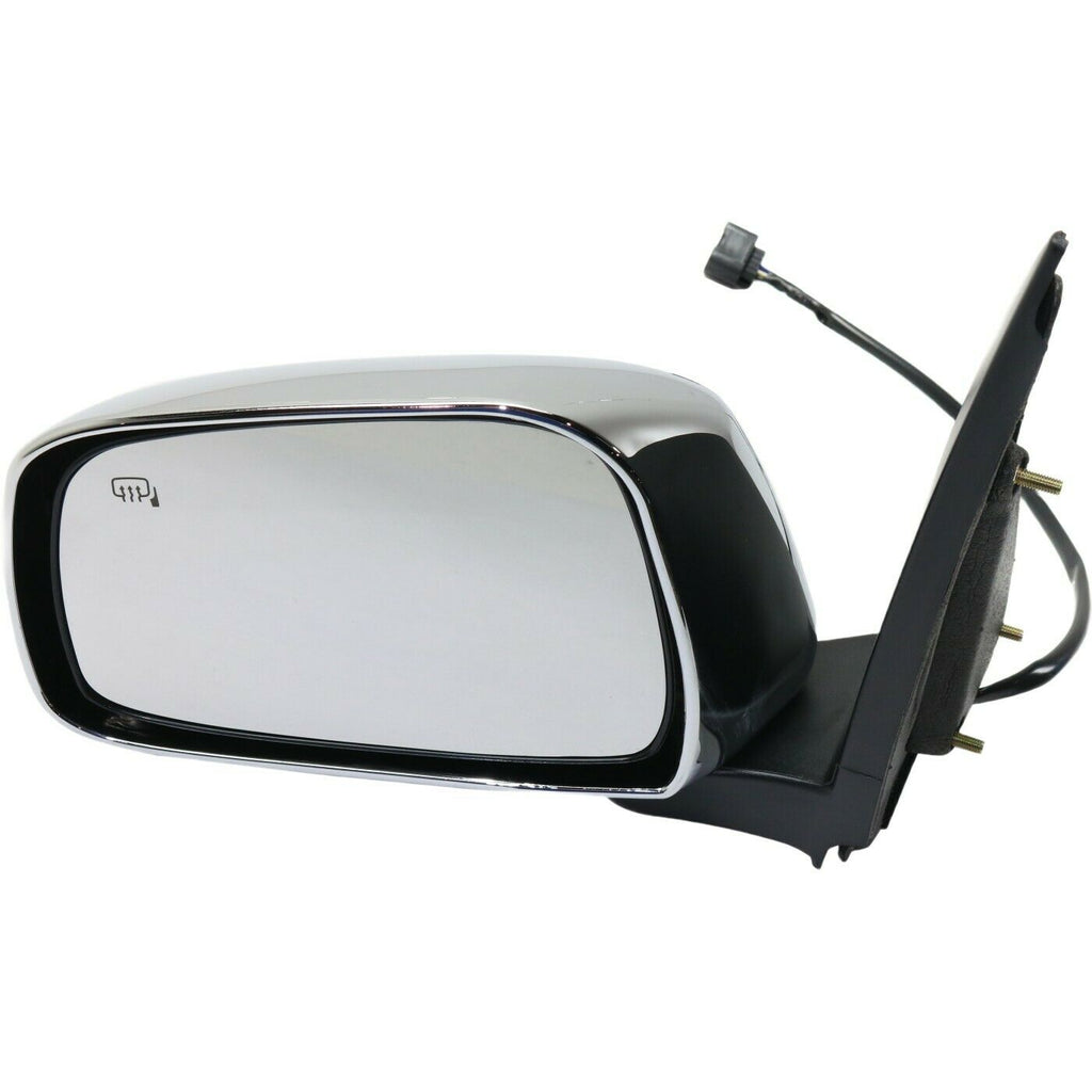 DOOR MIRROR LH POWER HTD CHROME FOR CREW CAB SL MODEL
