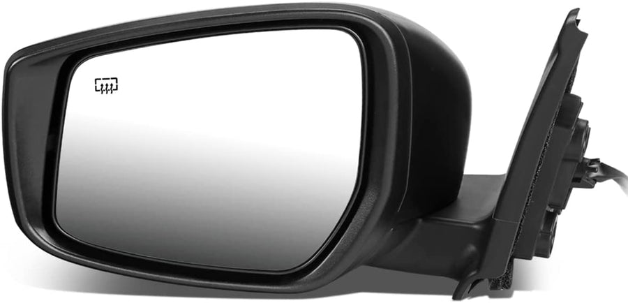 DOOR MIRROR LH POWER HTD FLAT GLASS W/BLIND SPOT DETECTION W/O SIGNAL