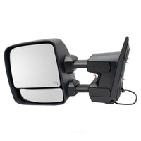 DOOR MIRROR LH POWER HTD TEXTURED BLACK W/O DIMMING GLASS W/SIGNAL/PUDDLE LAMP/TOW STYLE