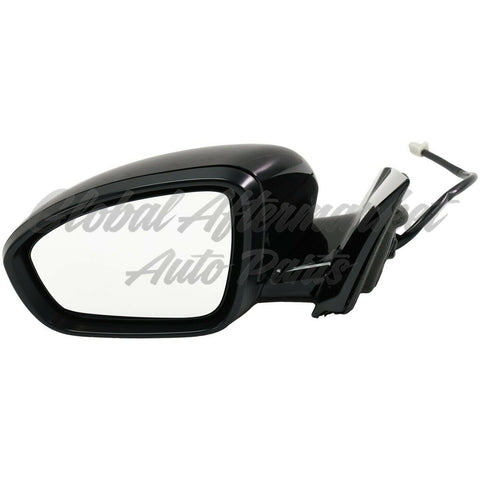 DOOR MIRROR LH POWER HTD GLOSS BLACK W/SIGNAL
