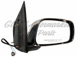DOOR MIRROR RH POWER EXTENDED CAB LE CHROME — photo 1