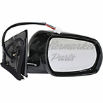 DOOR MIRROR RH POWER MEMORY COVER W/SMART ENTRY BLACK — photo 1
