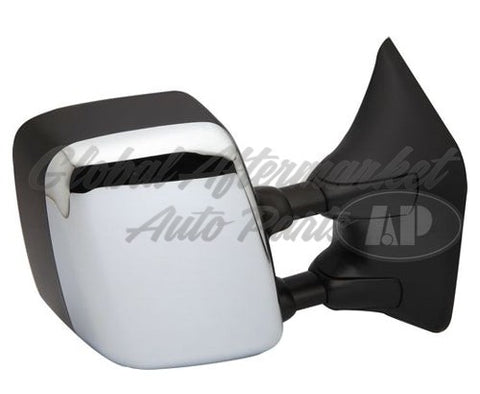 DOOR MIRROR RH POWER HTD MEMORY W/BIG TOW PKG CHROME FOR LE MODEL 04-15/SL 2014