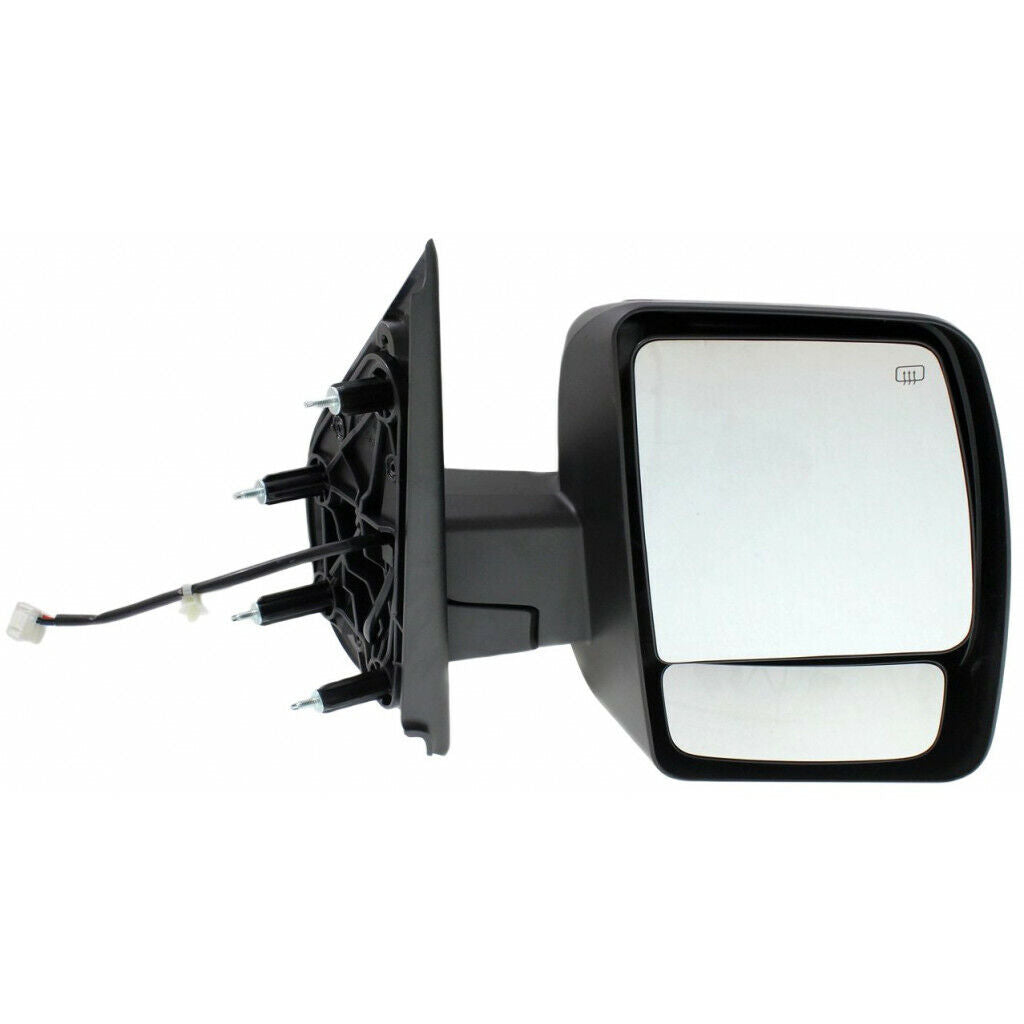 DOOR MIRROR RH POWER TEXTURED HTD W/O TOW