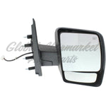 DOOR MIRROR RH POWER CHROME HTD — photo 1