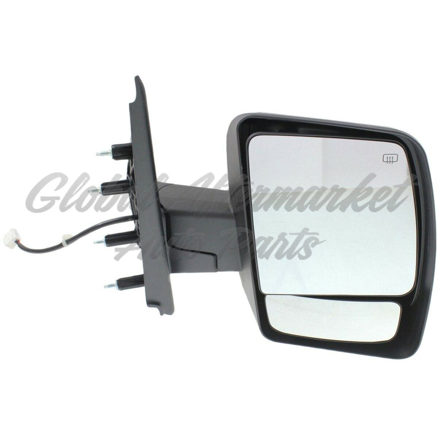 DOOR MIRROR RH POWER CHROME HTD