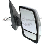 DOOR MIRROR RH POWER CHROME HTD — photo 4