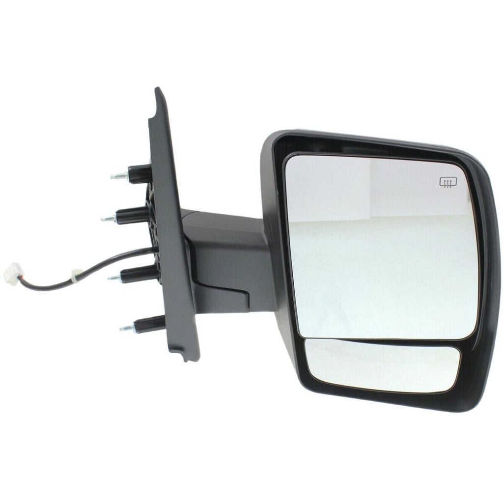 DOOR MIRROR RH POWER CHROME HTD