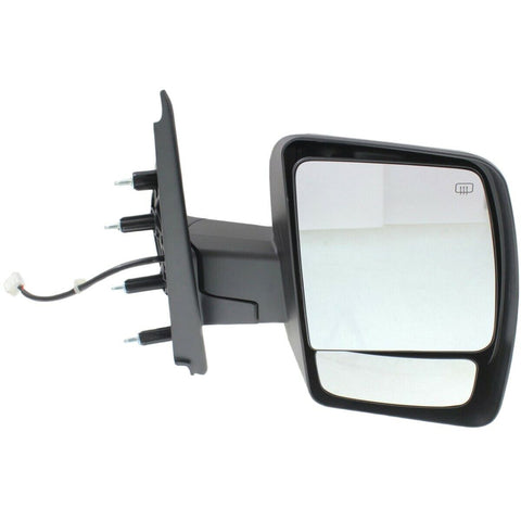 DOOR MIRROR RH POWER CHROME HTD