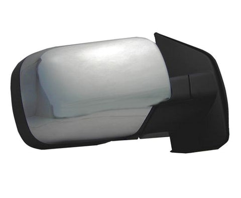 DOOR MIRROR RH POWER CHROME SV W/O TOW