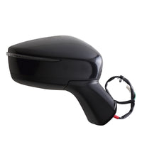 DOOR MIRROR RH POWER W/LED TURN SIGNAL MANUAL FOLDING PTM SR