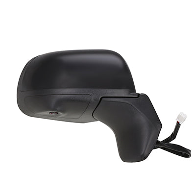 DOOR MIRROR RH POWER W/HTD/CAMERA MANUAL FOLDING CONVEX PTM