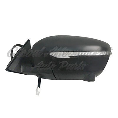 DOOR MIRROR RH POWER W/HTD/TURN SIGNAL/SIDE VIEW CAMERA USA BUILT PTM