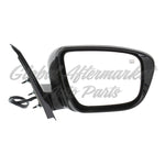 DOOR MIRROR RH POWER HTD MANUAL FOLDING CONVEX GLASS W/SIGNAL W/O CAMERA PTM — photo 2