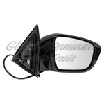 DOOR MIRROR RH POWER W/O HTD WSIGNAL MANUAL FOLDING CONVEX GLASS PTM — photo 2