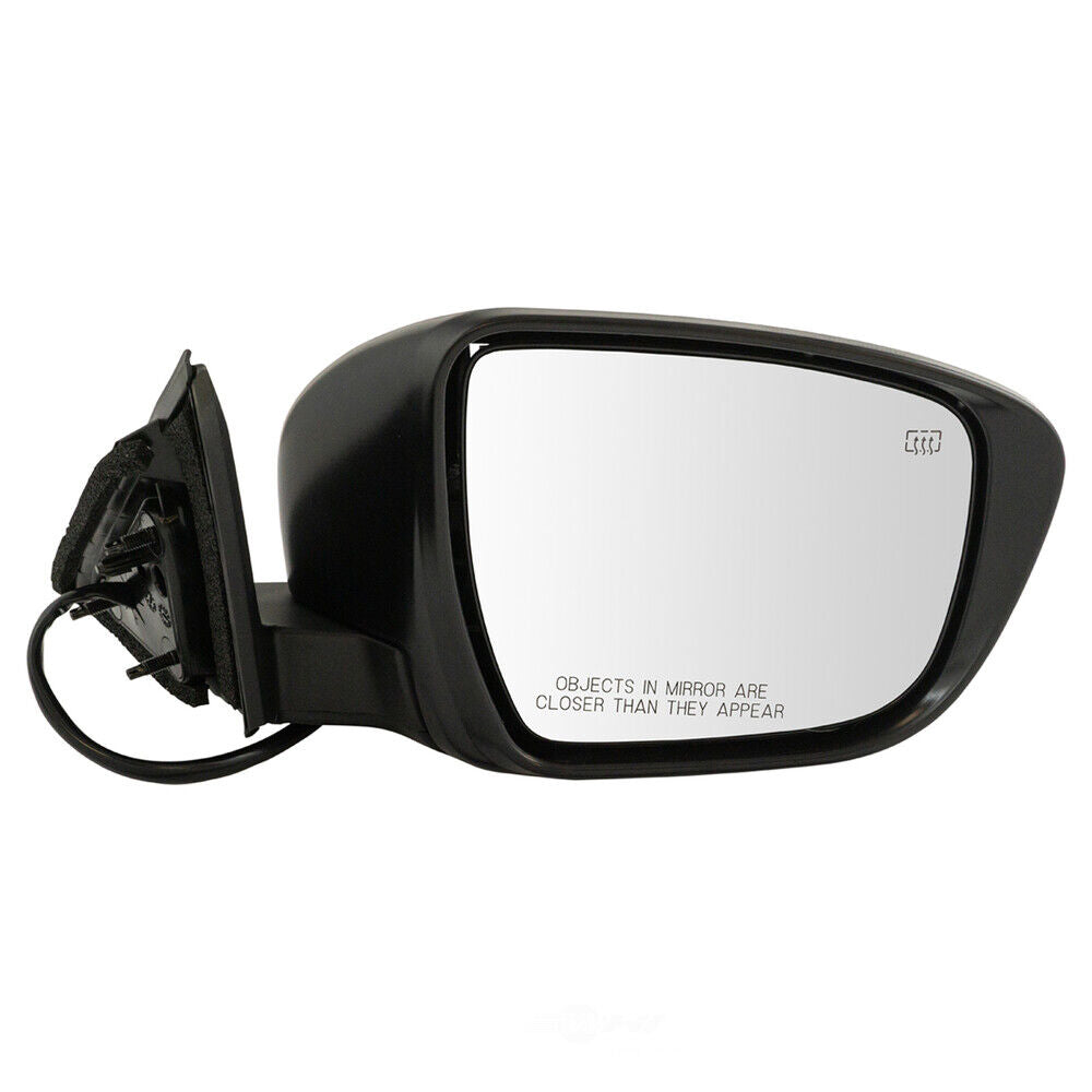 DOOR MIRROR RH POWER HTD W/CHROME BASE/PTM COVER/SIGNAL USA BUILT